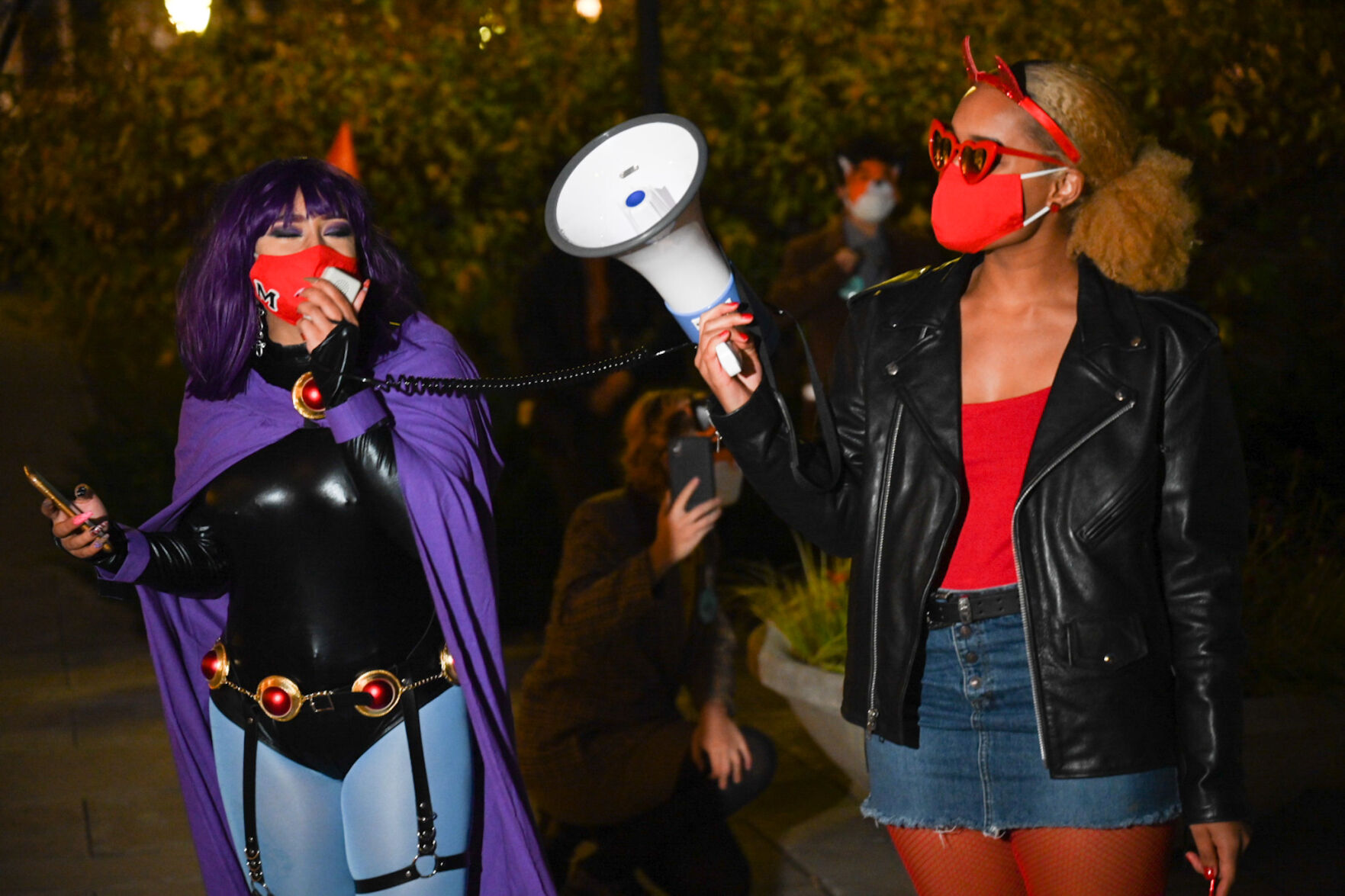 Care Not Cops protest